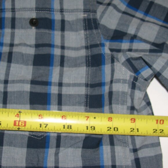 The North Face Button Down Shirt Adult LARGE fishing Plaid Hiking Mens NORTHFACE - Picture 4 of 6